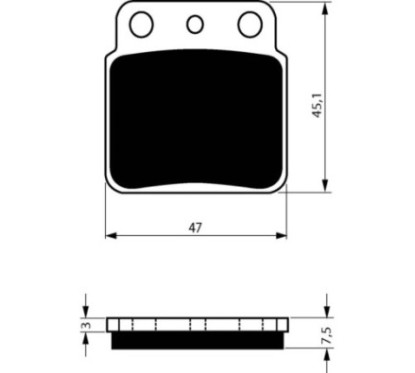 GOLDFREN SINTERBREMSBELZGE K5 ARCTIC COMPOUND CAT 400 DVX 04-08-ANGEBOT