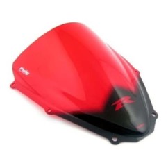 PUIG CUPOLINO RACING PER SUZUKI GSX-R600 ANNO 06-07 COLORE ROSSO