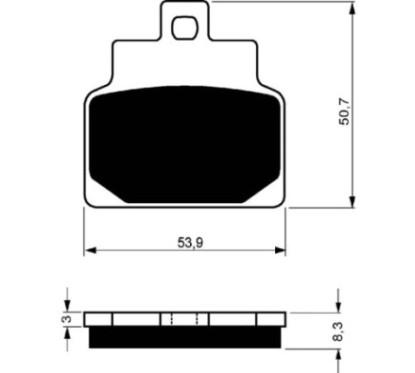 GOLDFREN SINTERED BRAKE PADS S3 COMPOUND APRILIA 100 SCARABEO 00-09-OFFER