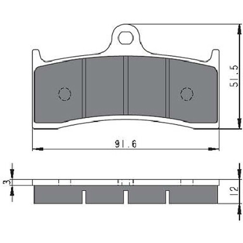 GOLDFREN SINTERED BRAKE PADS S3 COMPOUND BUELL S1 LIGHTNING S3 THUNDERBOLT 98-02-OFFER