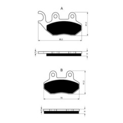 GOLDFREN SINTERBREMSBELZGE S3 COMPOUND GARELLI 125 JOKER 02-ANGEBOT