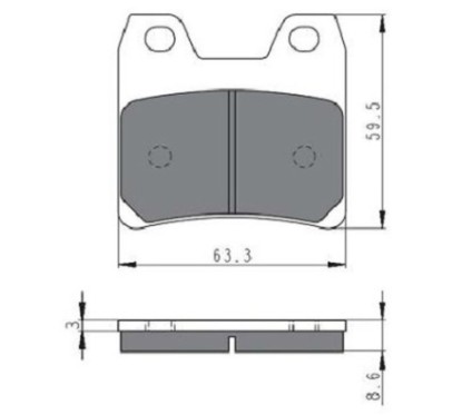 GOLDFREN SINTERED BRAKE PADS S3 COMPOUND YAMAHA 1000 FZS FAZER 01-05-OFFER