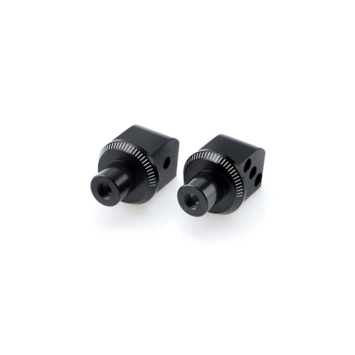 ADAPTADORES PUIG POGG PARA KAWASAKI ZX-4R NINJA 2024 ARREGLOS PASAJERO NEGRO