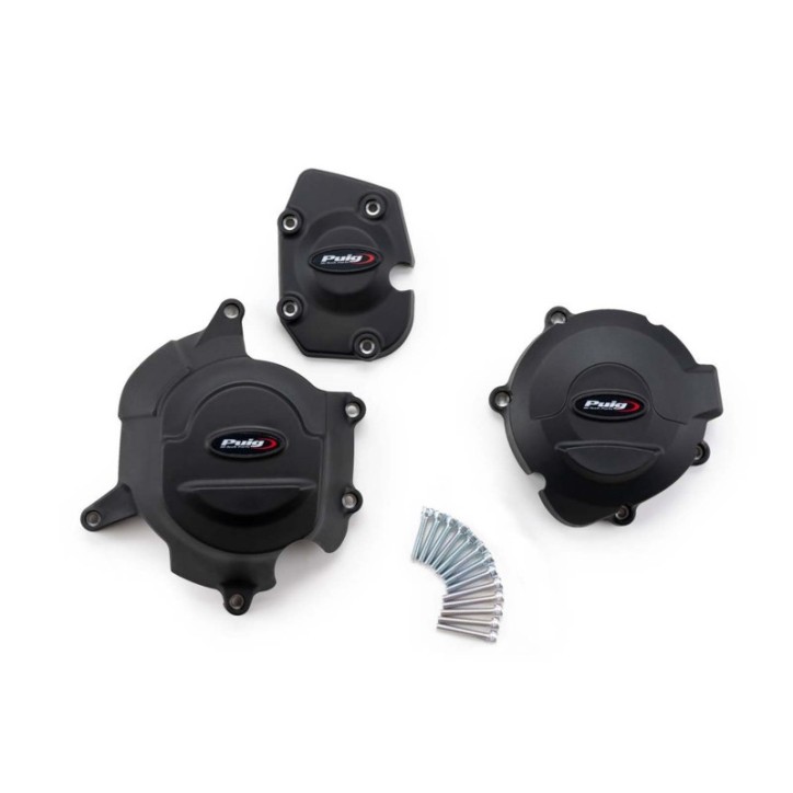 PROTECCION CARTER MOTOR PUIG PARA KAWASAKI Z900 RS SE 22-24 NEGRO