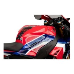 ADHESIVO LATERAL DEPOSITO ESPECIFICO PUIG HONDA CBR1000 RR-R FIREBLADE SP 20-24 TRANSPARENTE