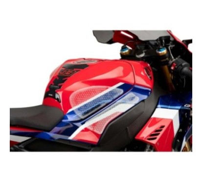 ADHESIVO LATERAL DEPOSITO ESPECIFICO PUIG HONDA CBR1000 RR-R FIREBLADE SP 20-24 TRANSPARENTE