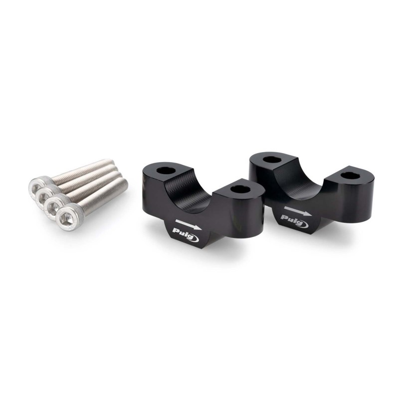 PUIG RISERS FOR BMW S 1000 XR 20-23 BLACK HANDLEBAR