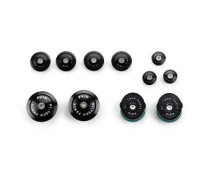 PUIG ALUMINUM FRAME CAPS BMW R1200 GS 13-16 BLACK