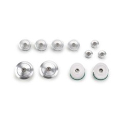 PUIG ALUMINUM FRAME CAPS BMW R1250 GS 18-23 SILVER