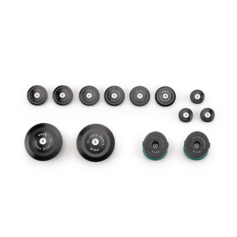 Puig Aluminium-Rahmenkappen fur BMW R1250 R 18 24 schwarz