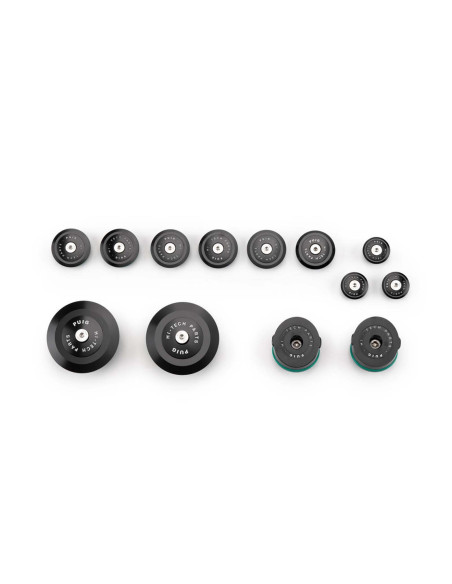 puig aluminum frame caps for bmw r1250 r 18 24 black