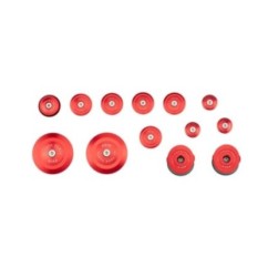 PUIG ALUMINUM FRAME CAPS BMW R1250 R 18-23 RED