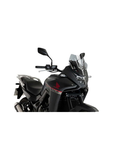 puig sport windshield for honda xl750 transalp 23 24 light smoke