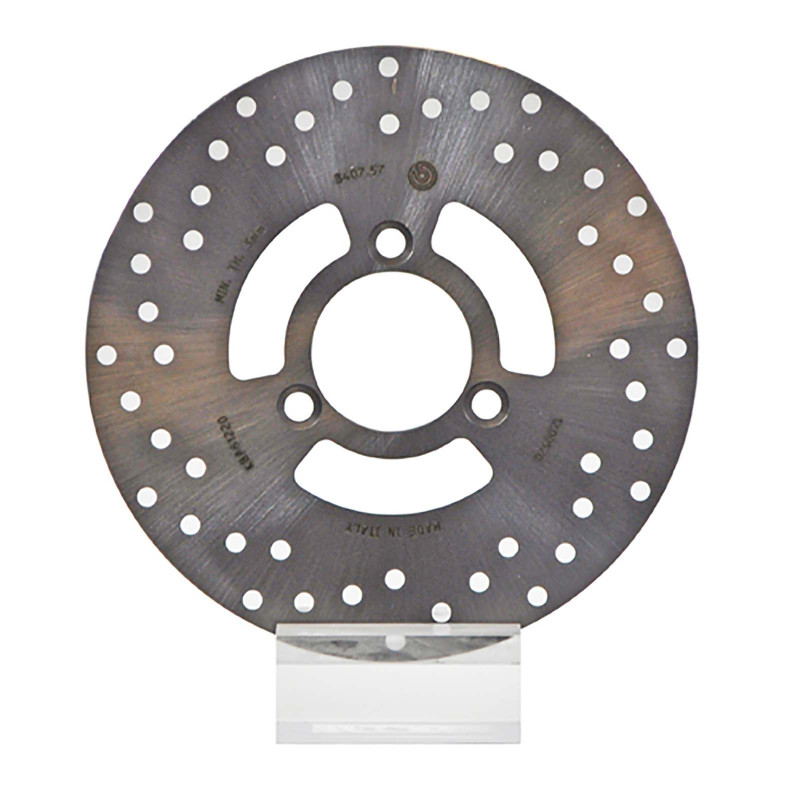 brembo fixed front brake disc gold for kymco looker 125 s 07 08