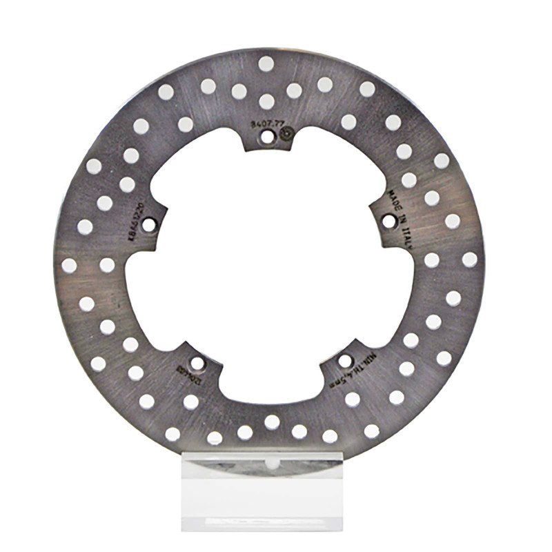 brembo fixed rear brake disc gold for gilera nexus sp 06 07
