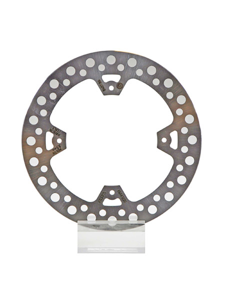 brembo fixed rear brake disc gold for hm crm f motard 04 06