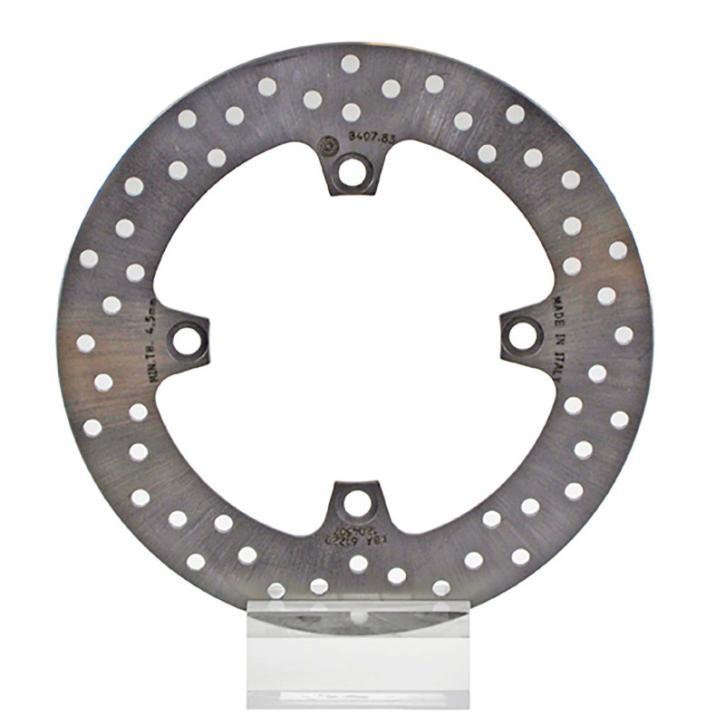 brembo fixed rear brake disc gold for honda cbf s 04 07