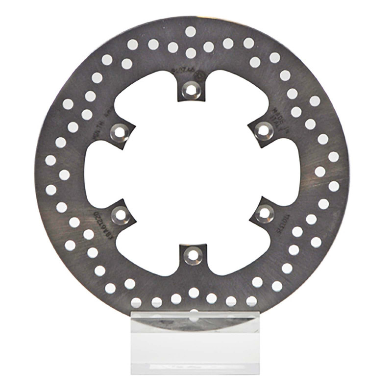 brembo fixed rear brake disc gold for kawasaki klx d tracker 98 03