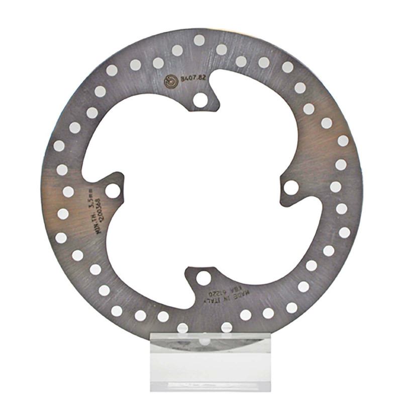 brembo feste hintere Bremsscheibe gold fur kawasaki klx r 07