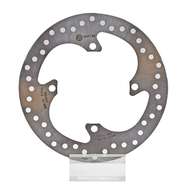 DISCO DE FRENO FIJO TRASERO BREMBO ORO PARA KAWASAKI KLX R 07--