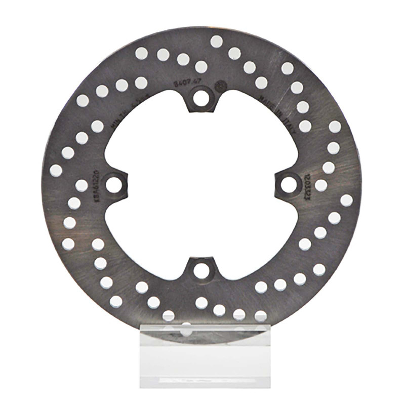 brembo fixed rear brake disc gold for kawasaki z 04 06