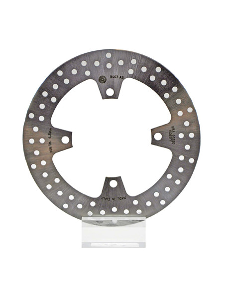 brembo fixed rear brake disc gold for kawasaki zzr 06 08