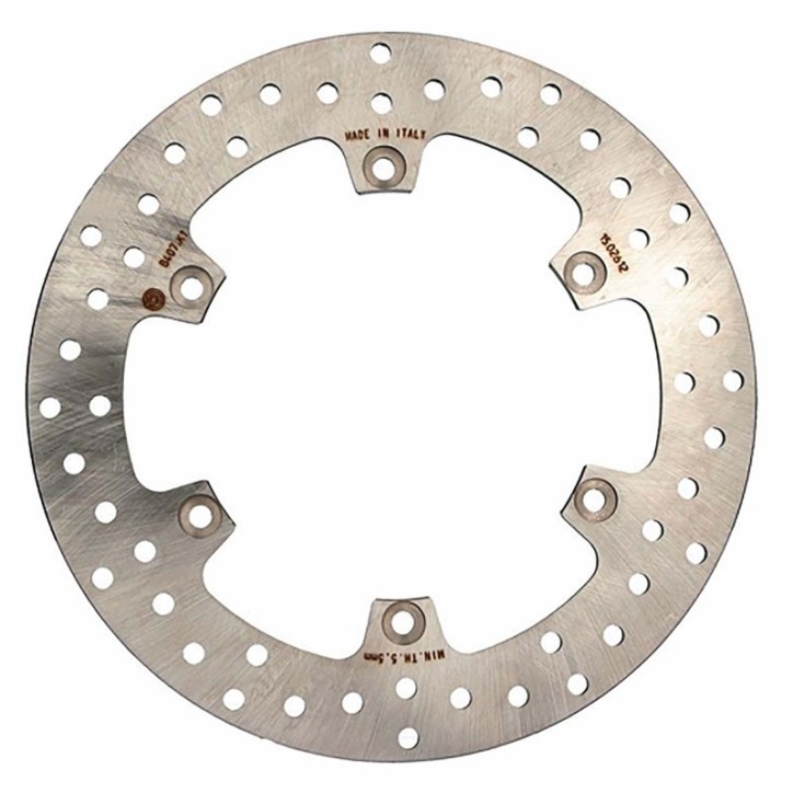 DISQUE DE FREIN ARRIERE FIXE BREMBO OR POUR MOTO GUZZI AUDACE 15-