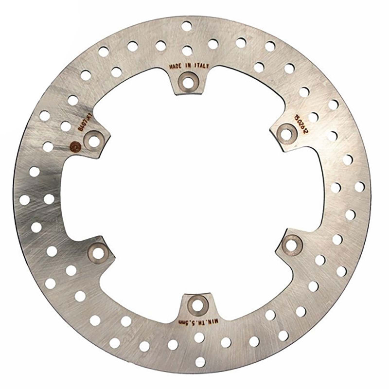 brembo fixed rear brake disc gold for moto guzzi griso 05 08