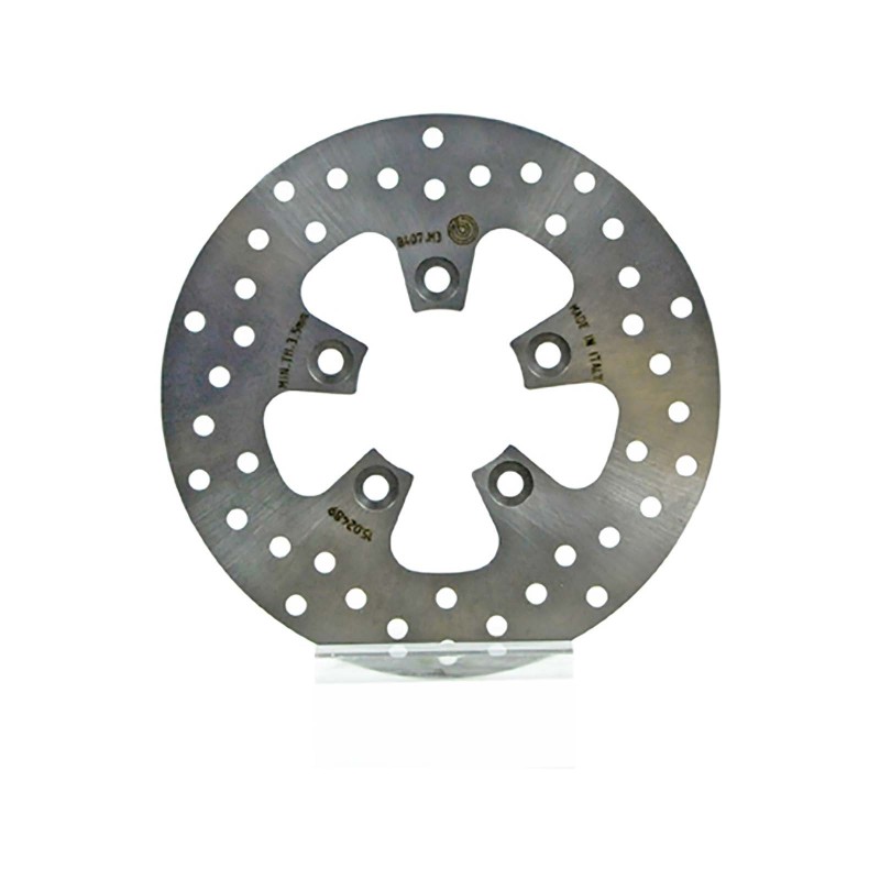 DISQUE DE FREIN ARRIERE FIXE BREMBO OR PEUGEOT DJANGO 125 HERITAGE 14-