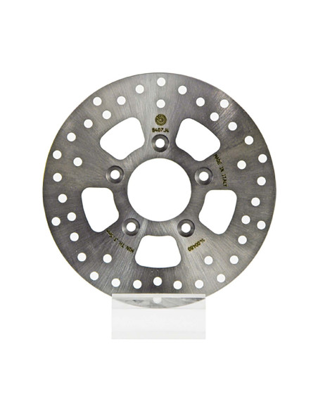brembo fixed rear brake disc gold for peugeot tweet 11 13