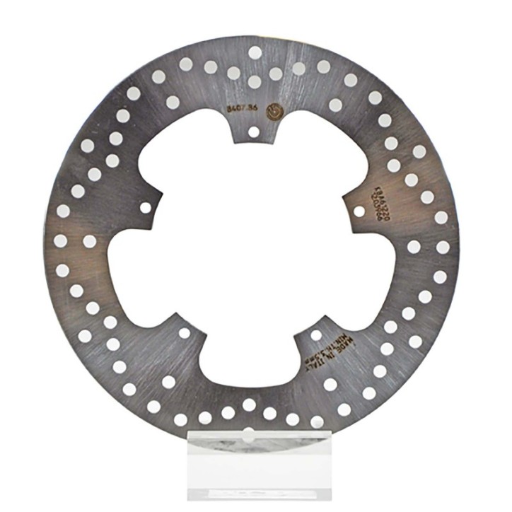 DISQUE DE FREIN ARRIERE FIXE BREMBO OR POUR PIAGGIO BEVERLY 2003