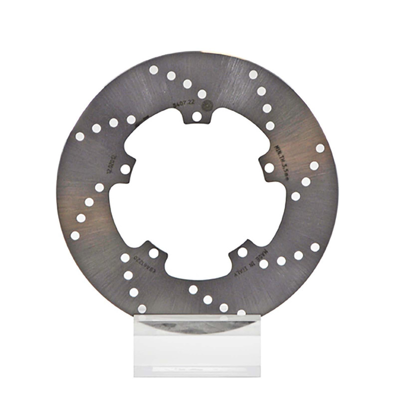 Disque de frein arriere fixe Brembo dore pour Piaggio Super Hexagon GTX 00