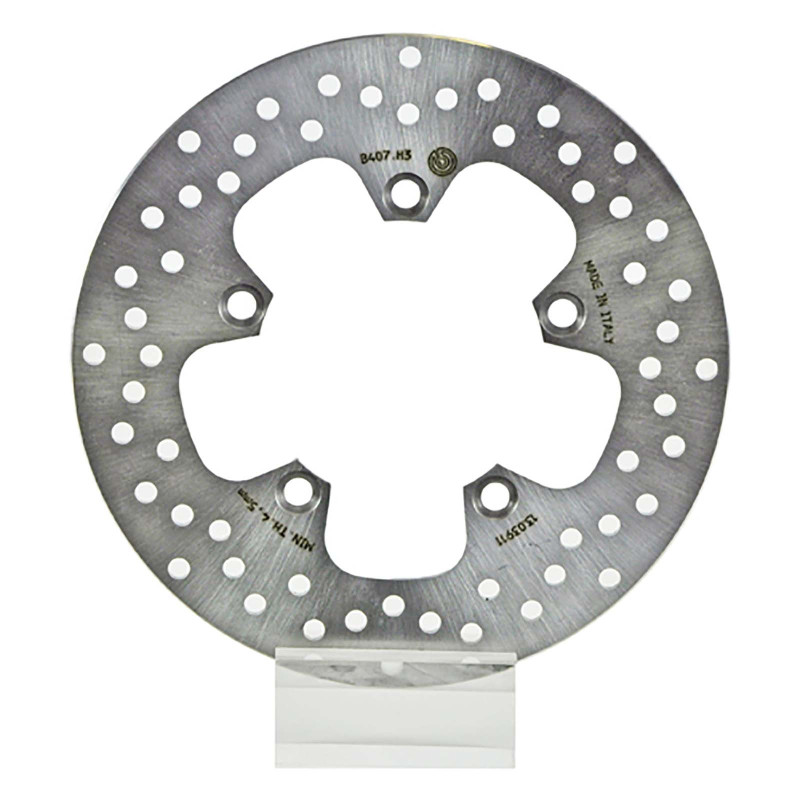 brembo fixed rear brake disc gold for yamaha mt 03 06 14