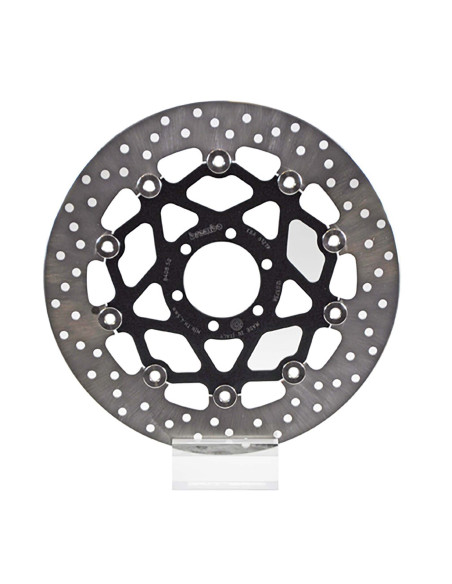 brembo front floating brake disc gold for ducati monster s2r 05 06