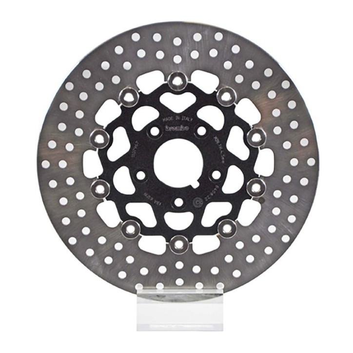 BREMBO DISCO FRENO FLOTTANTE ANTERIORE ORO PER HARLEY D. FXSTB ICE BOB 00-03