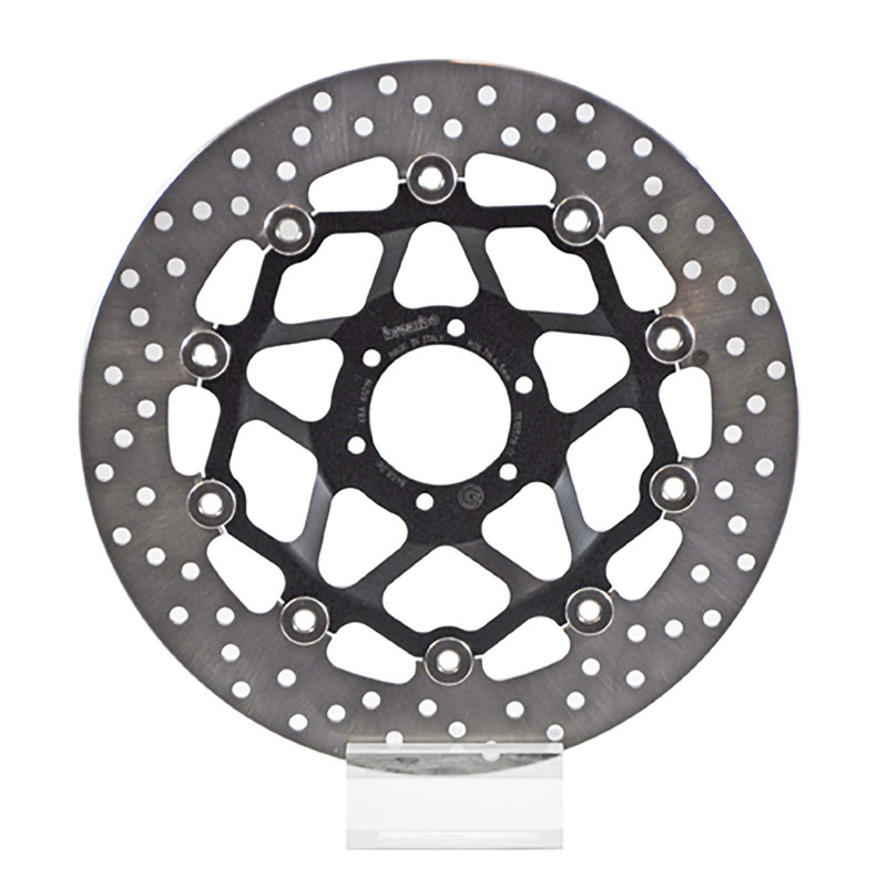 brembo front floating brake disc gold for honda cb f hornet abs 00 02