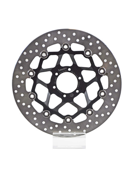 brembo front floating brake disc gold for honda cb f hornet abs 00 02