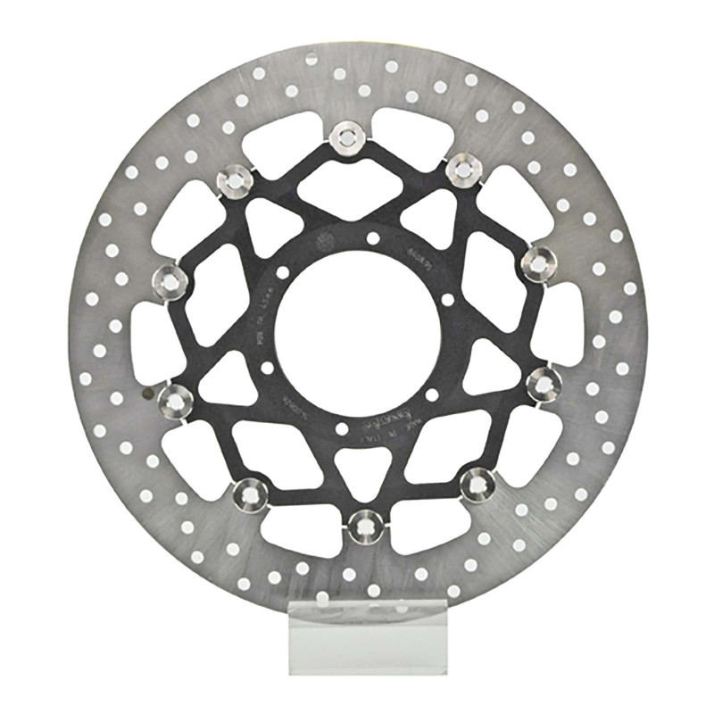 brembo front floating brake disc gold for honda cbr rr fireblade 00 03