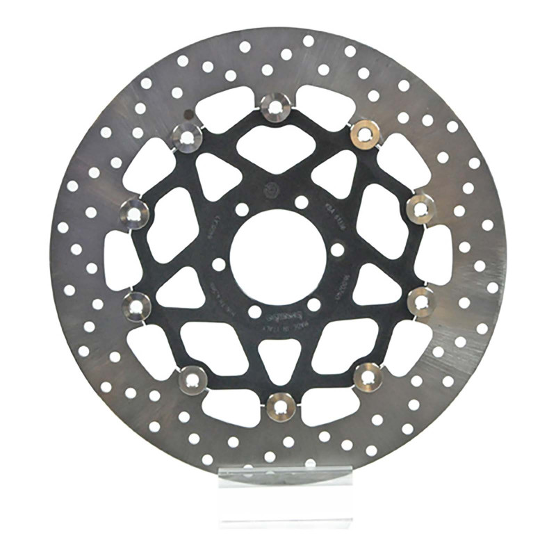 brembo floating brake disc front gold for ktm supermoto t 09 10
