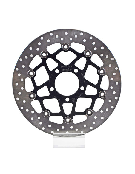 brembo front floating brake disc gold for suzuki dl650 v strom 04 06