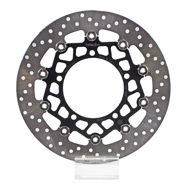 brembo front floating brake disc gold for suzuki gsx650 f 08 16