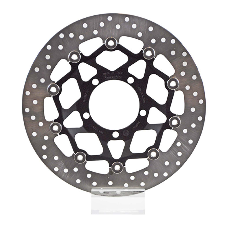 brembo front floating brake disc gold for triumph daytona 06 12