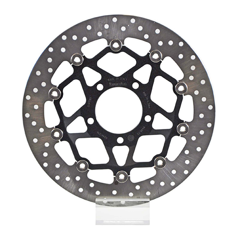 brembo front floating brake disc gold for triumph rocket iii roadster abs 10 17