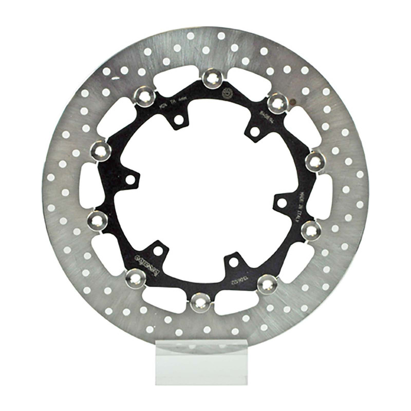 Disco de freno flotante delantero Brembo dorado para Yamaha MT 01 05 06