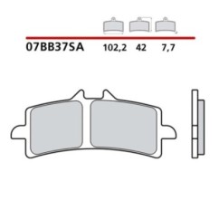 BREMBO FRONT BRAKE PADS KIT APRILIA RSV4 APRC R SE STD 11-12-COD. 07BB37SA