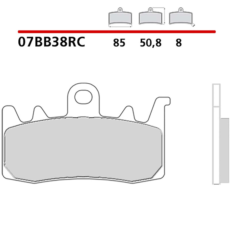 brembo front brake pad kit fits harley d pan america 1250 20 21 07bb38rc