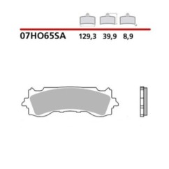 BREMBO FRONT BRAKE PADS KIT HONDA GOLD WING ABS DCT 18-20-COD. 07HO65SA