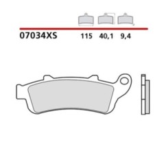 BREMBO FRONT BRAKE PADS KIT HONDA PHANTHEON 150 98-06-COD. 07034XS