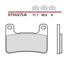 BREMBO FRONT BRAKE PADS KIT KAWASAKI H2 SE NINJA 1000 18-20-COD. 07SU27LA