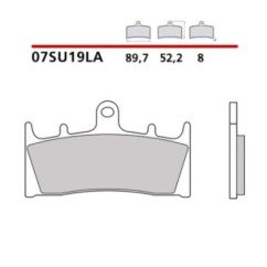 BREMBO VORDERRADBREMSBELAGE-KIT KAWASAKI VN MEAN STREAK 02-03-07SU19LA